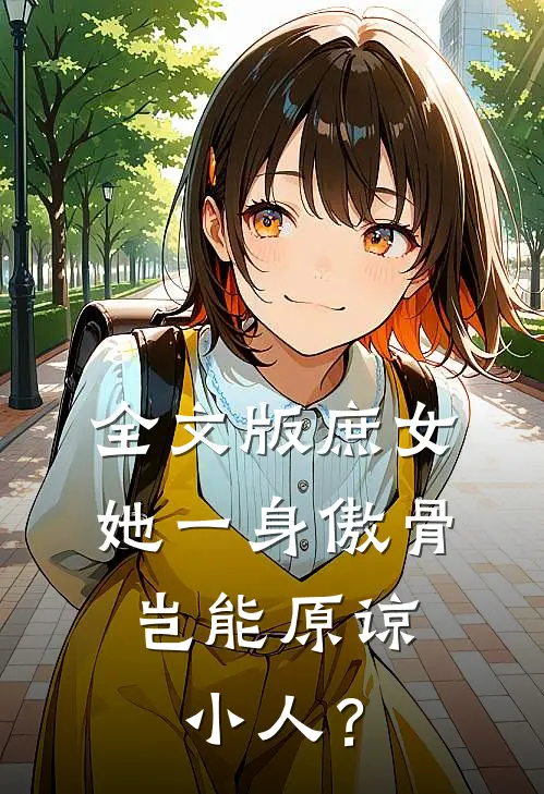全文版庶女她一身傲骨，岂能原谅小人？